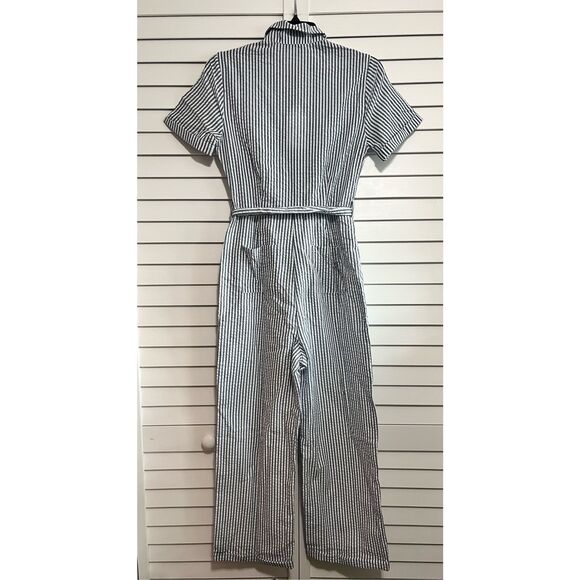 NWT English Factory Striped Jumpsuit Size XS - Picture 6 of 8